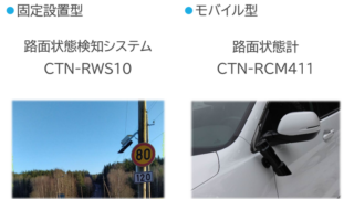 フィンランドTECONER社製路面状態計測センサー